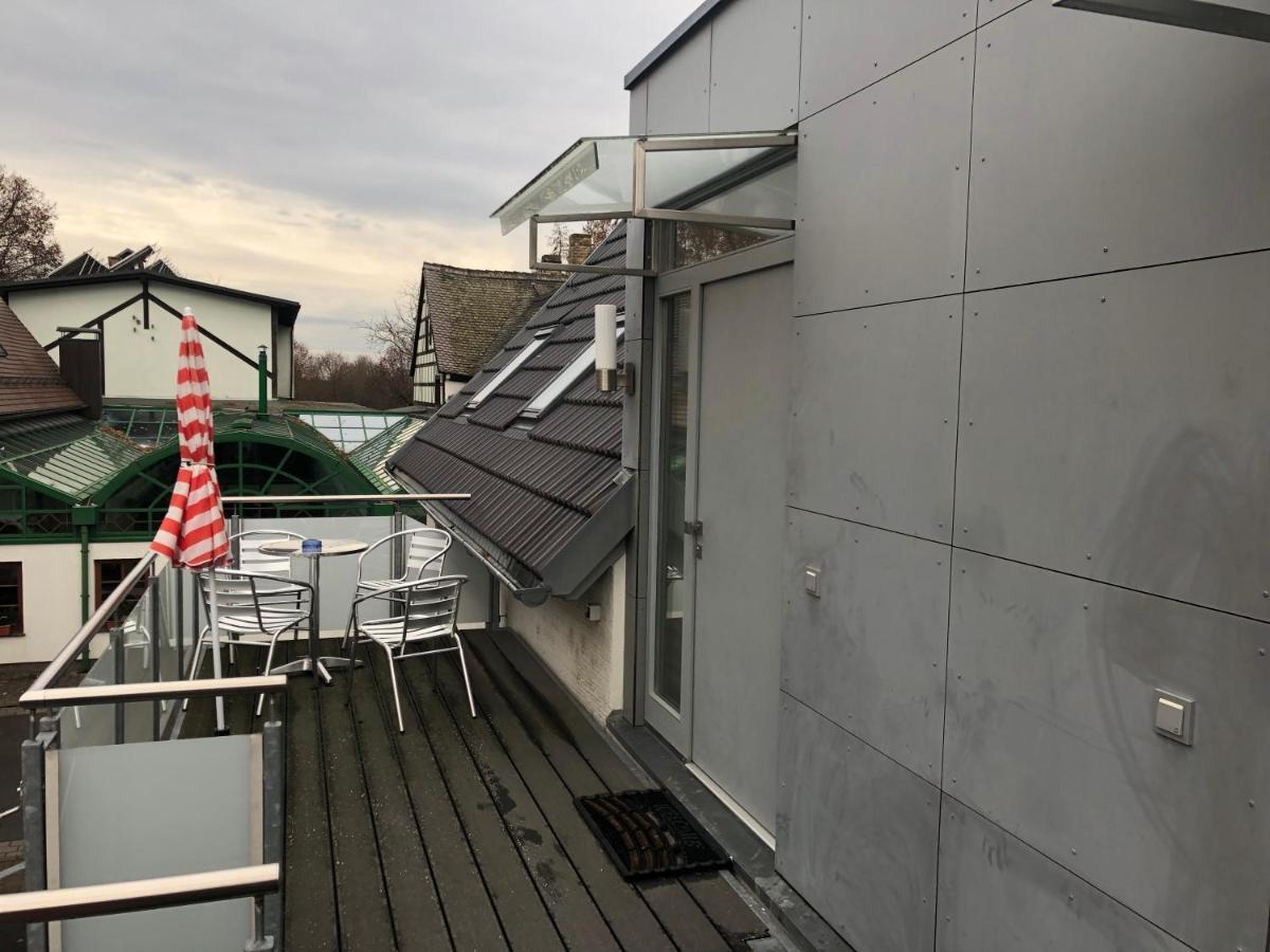 Pension Zur Alten Mosterei Rackwitz/Podelwitz Nahe Leipzig Und Delitzsch Exterior photo